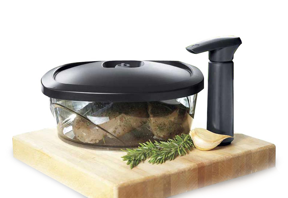 Instant Vacuum Meat Marinator Sharper Image