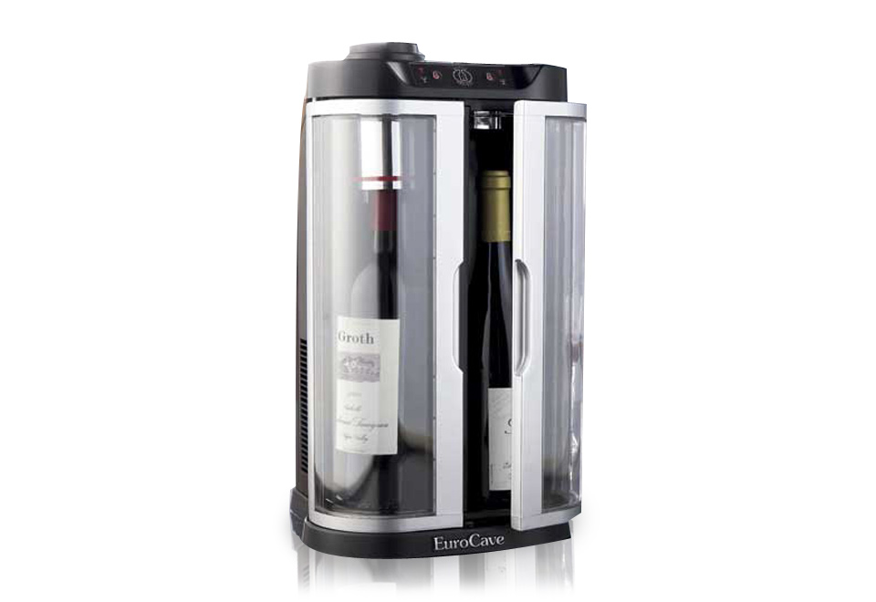 Two Wine Bottle Chiller And Preserver Sharper Image