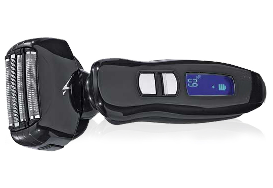 SelfCleaning Shaver Sharper Image