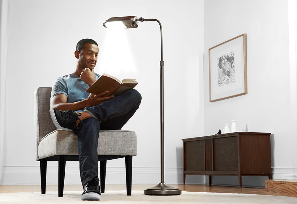 Natural Spectrum Floor Lamp Sharper Image Natural Spectrum Floor Lamp
