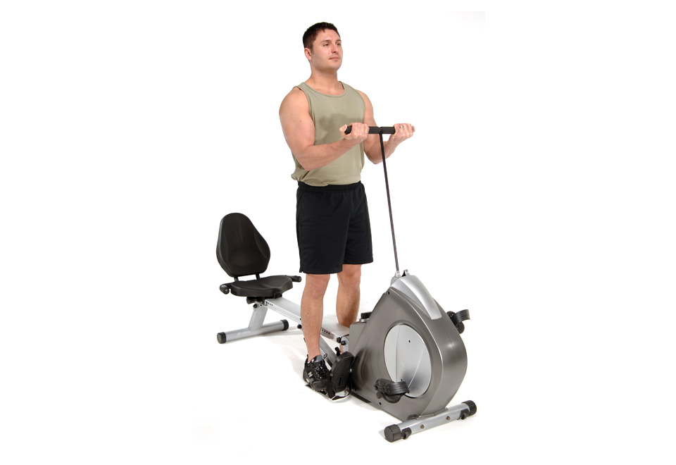 sharper image recumbent exercise bike