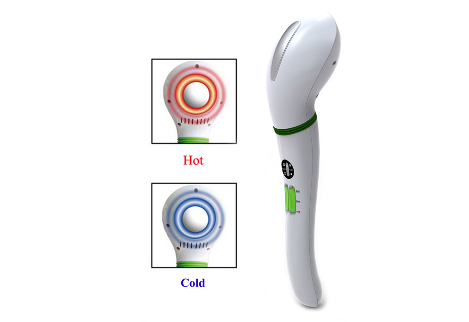 Rechargeable Hot and Cold Cordless Massager Sharper Image