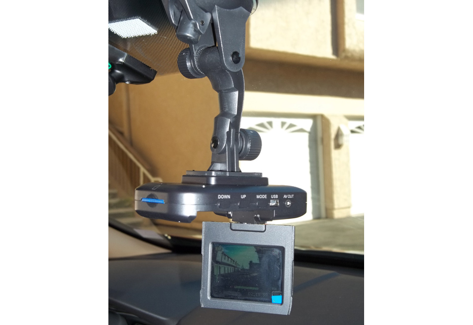 Windshield Video Recorder Sharper Image