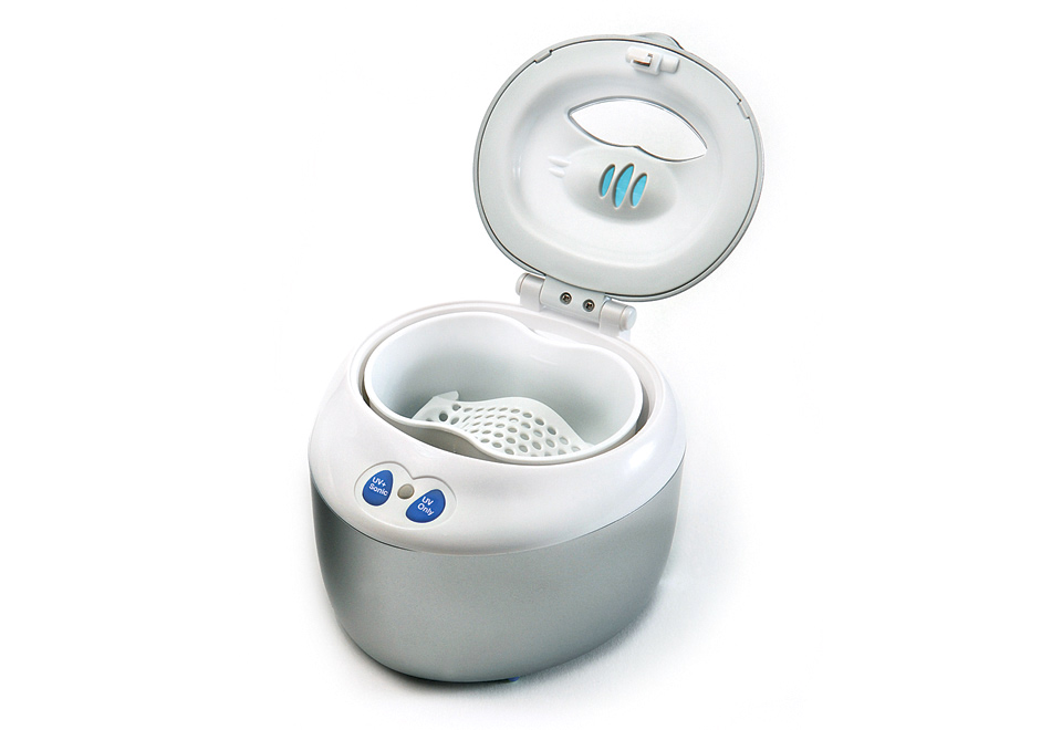 Invisible Aligner and Retainer Dental Cleaner Sharper Image