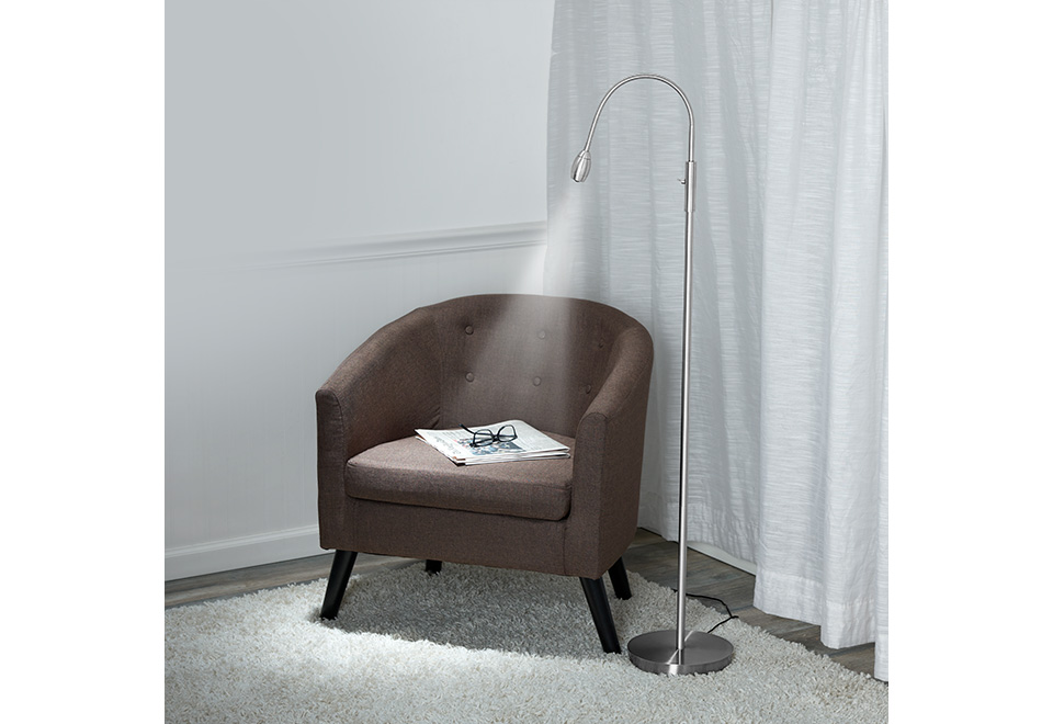 Focused Beam Natural Light Floor Lamp Sharper Image
