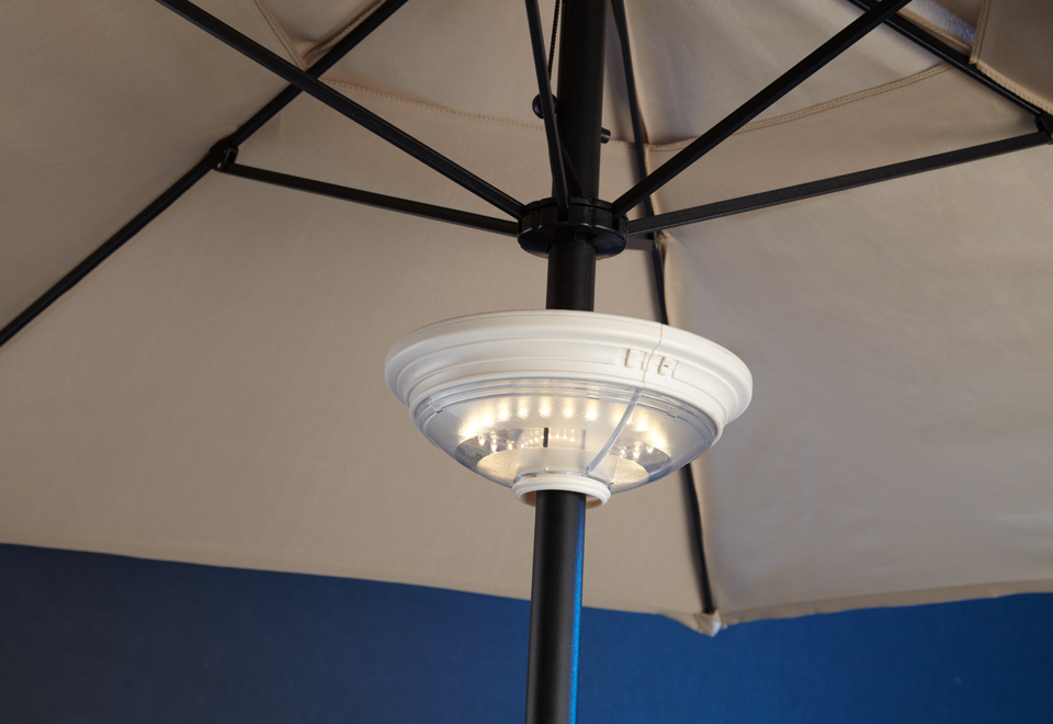 Rechargeable Umbrella Light Sharper Image