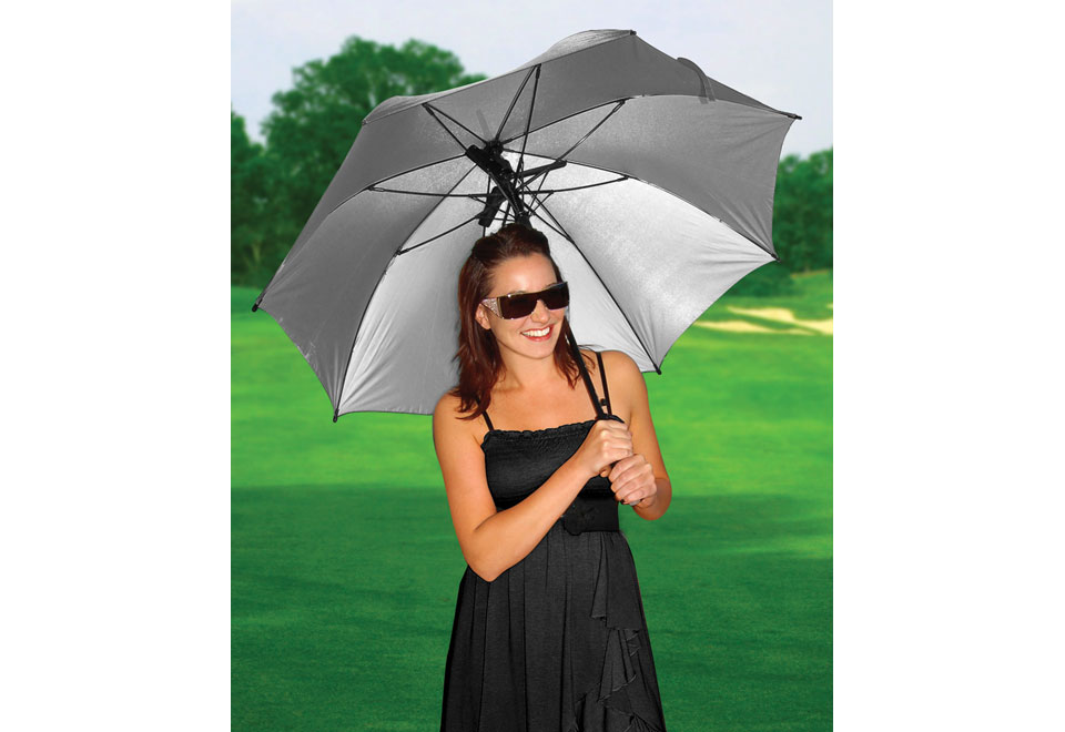 Fan Umbrella Sharper Image