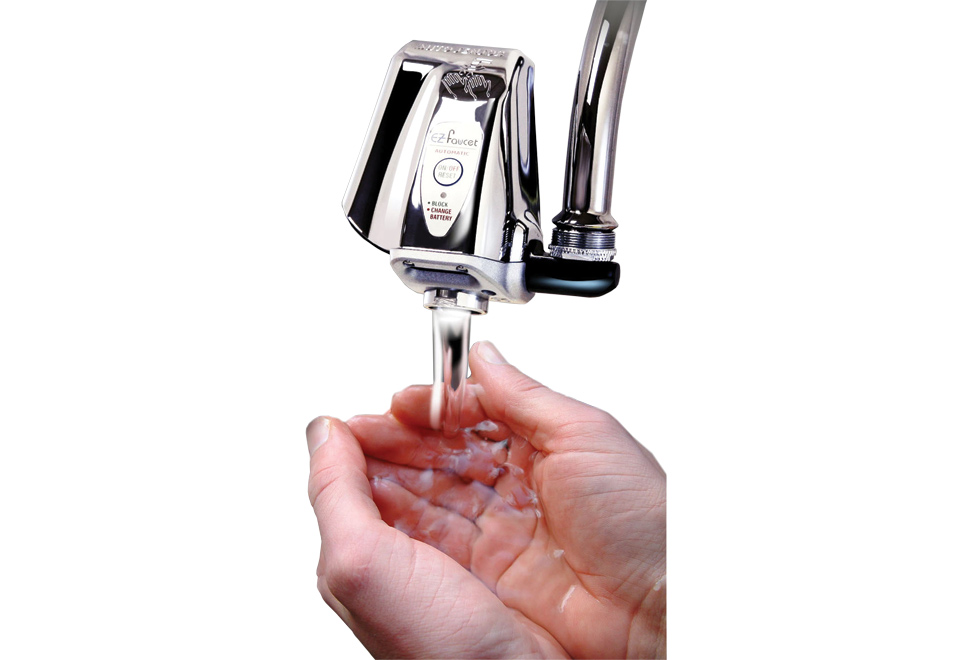 Touch Free Faucet Sharper Image