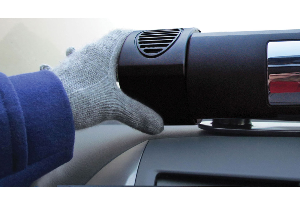 Remote Control Interior Car Heater Sharper Image