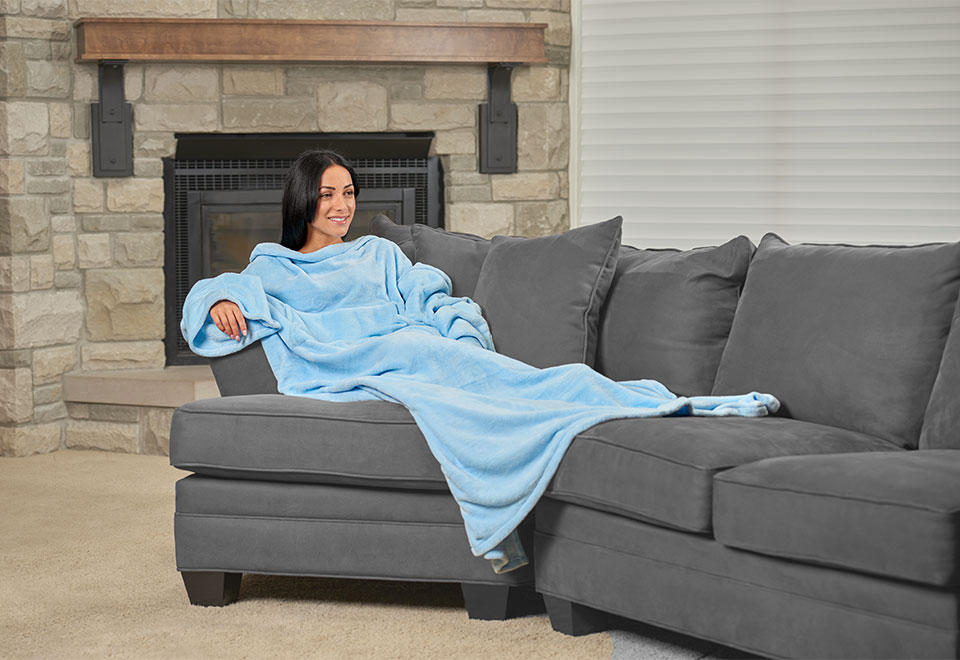 Heated Wearable Blanket Sharper Image
