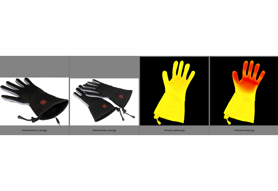 Wireless Rechargeable Warming Glove Liners Sharper Image