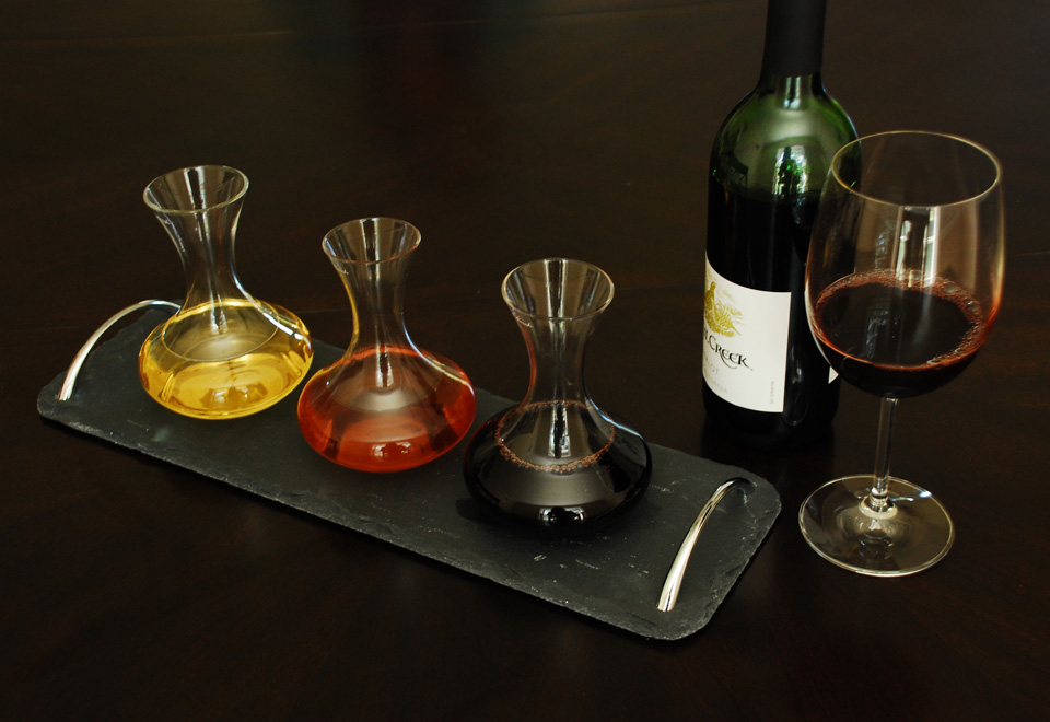 Wine Flight Set Sharper Image