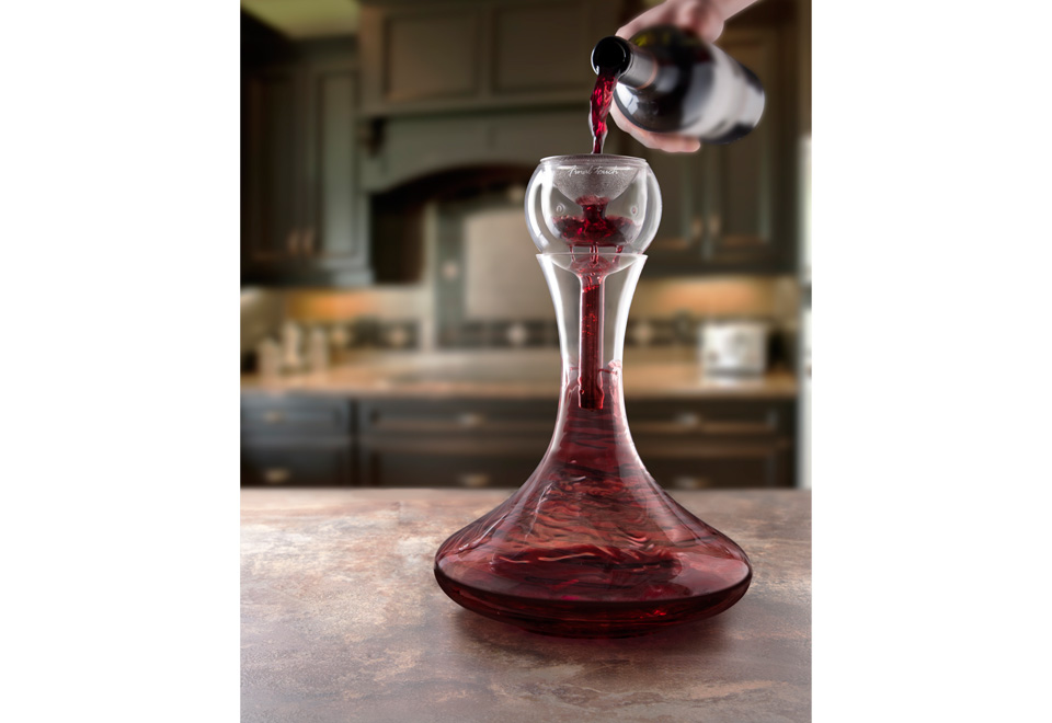 Double Aerator Decanter Set Sharper Image