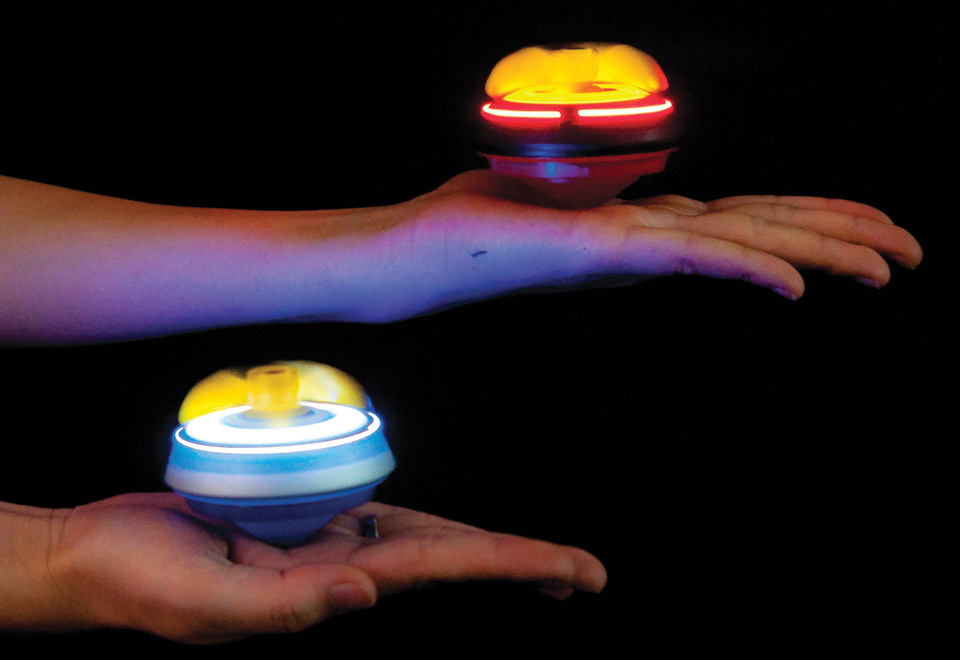 Battling Spinning Tops Sharper Image