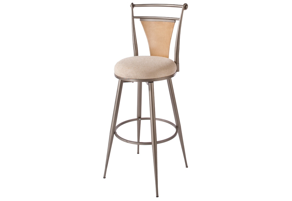 London Swivel Bar Stool Sharper Image