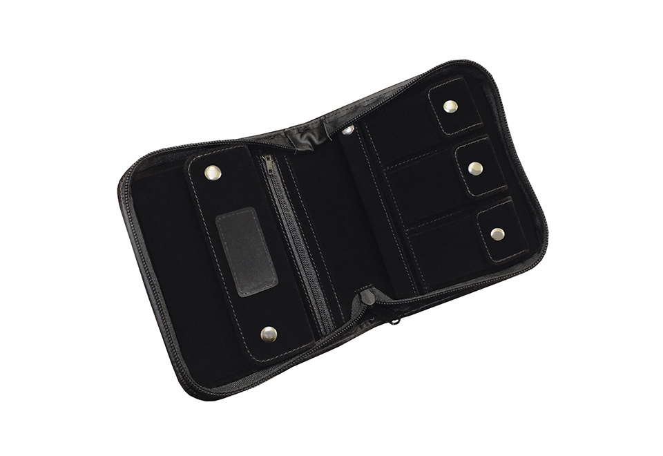 Personalized Leather Jewelry Case Sharper Image