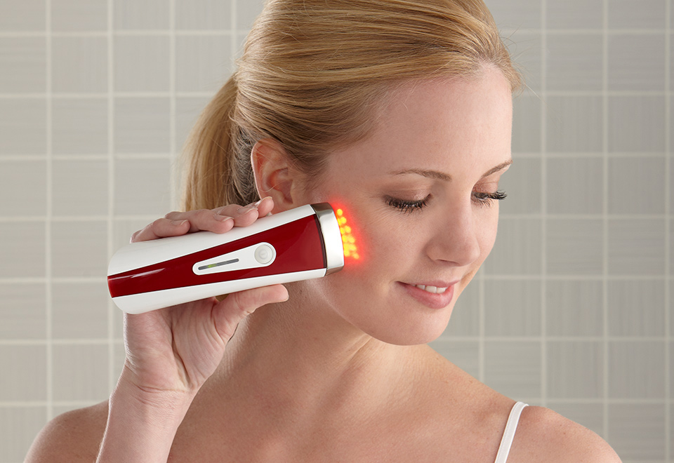 AntiAging LED Handheld Facial Device Sharper Image