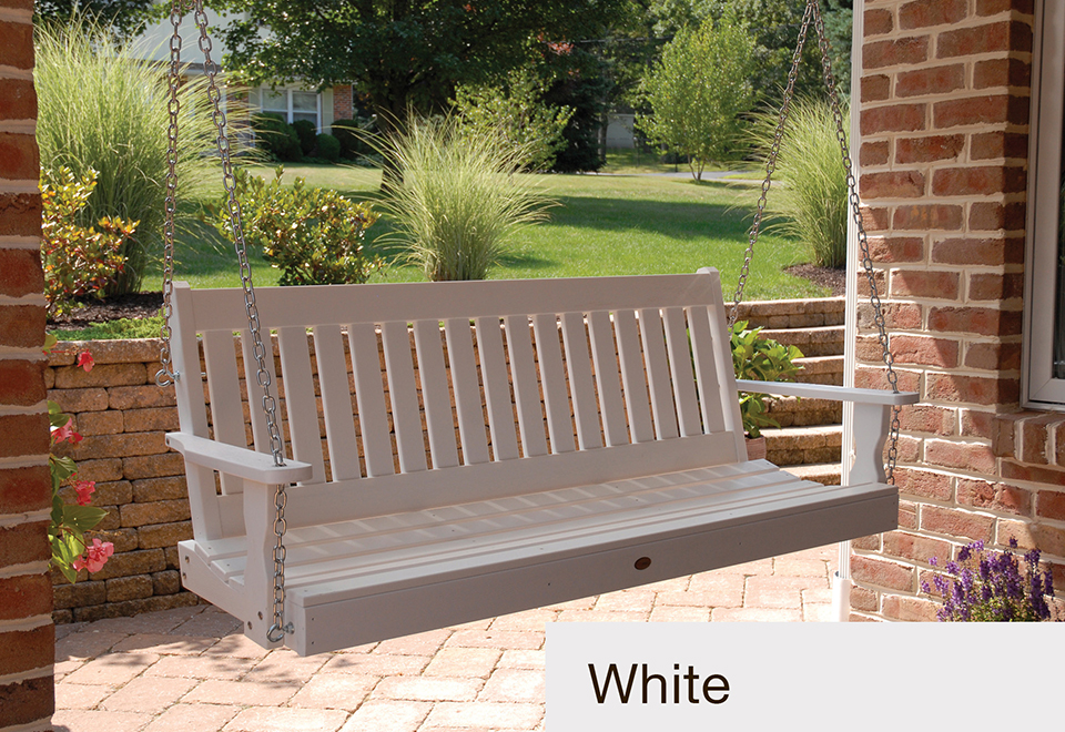 AllWeather Porch Swing Sharper Image
