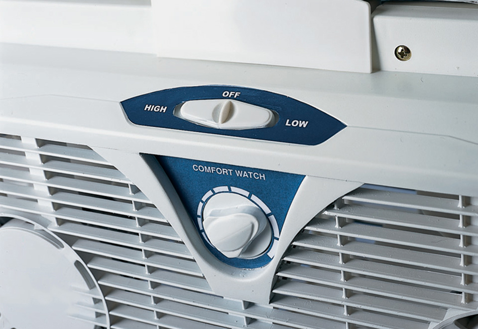 Reversible Twin Window Fan Sharper Image