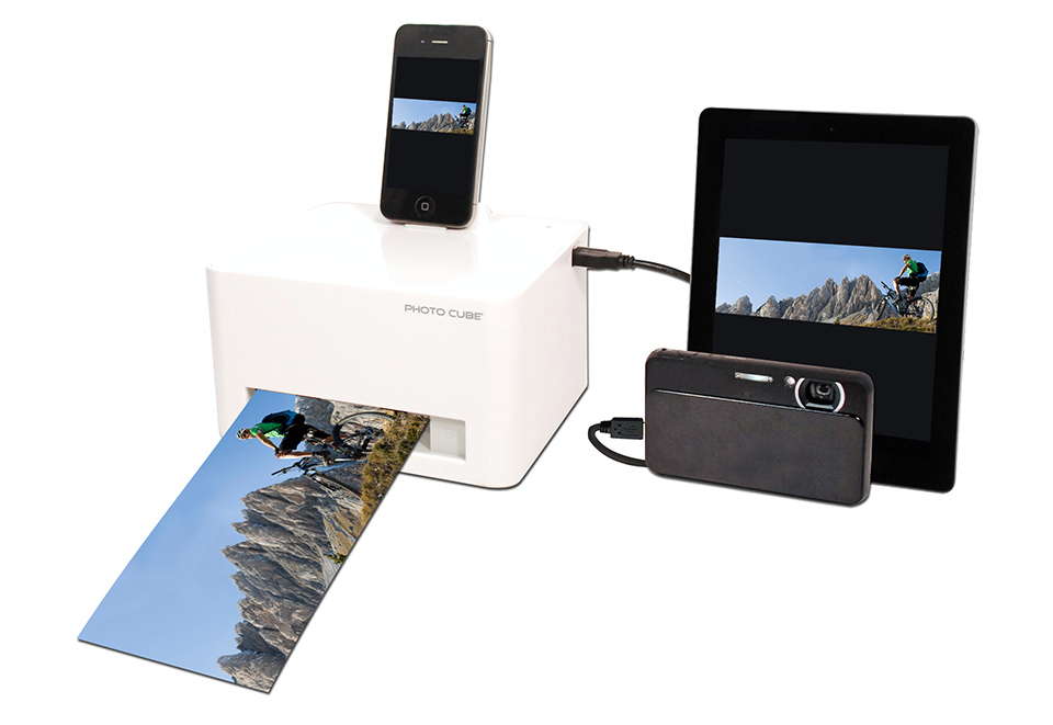Smartphone Photo Cube Printer Sharper Image
