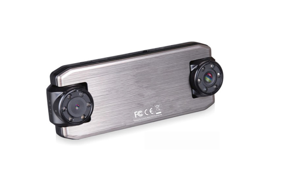 Front and Rear Recording Dash Cam Sharper Image