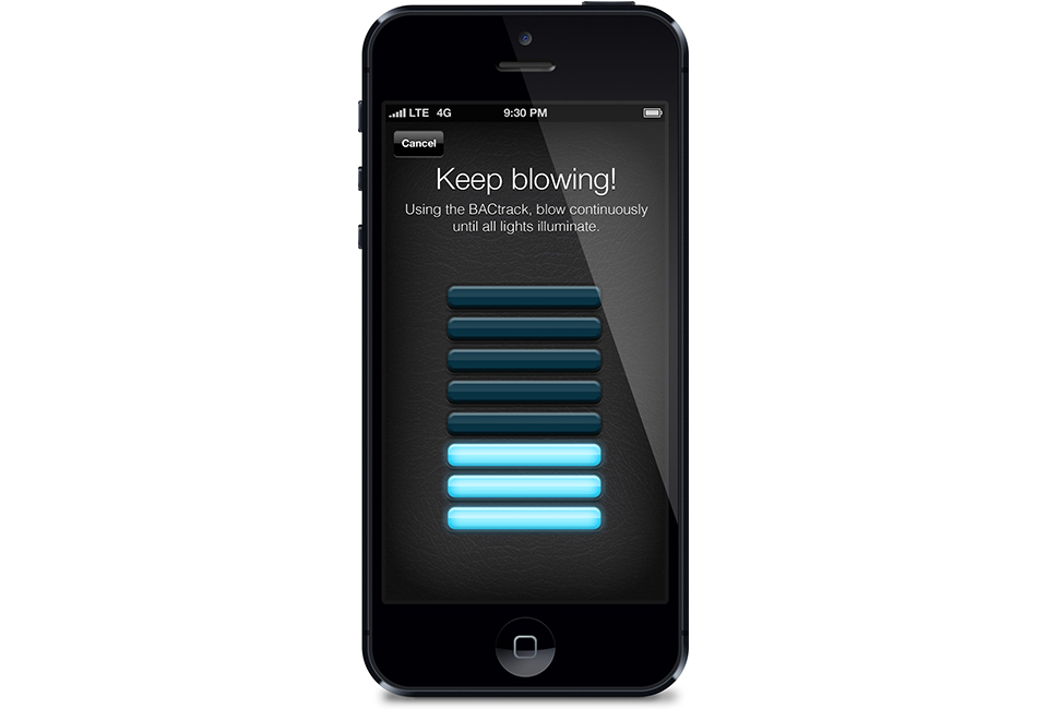 iPhone Breathalyzer Sharper Image