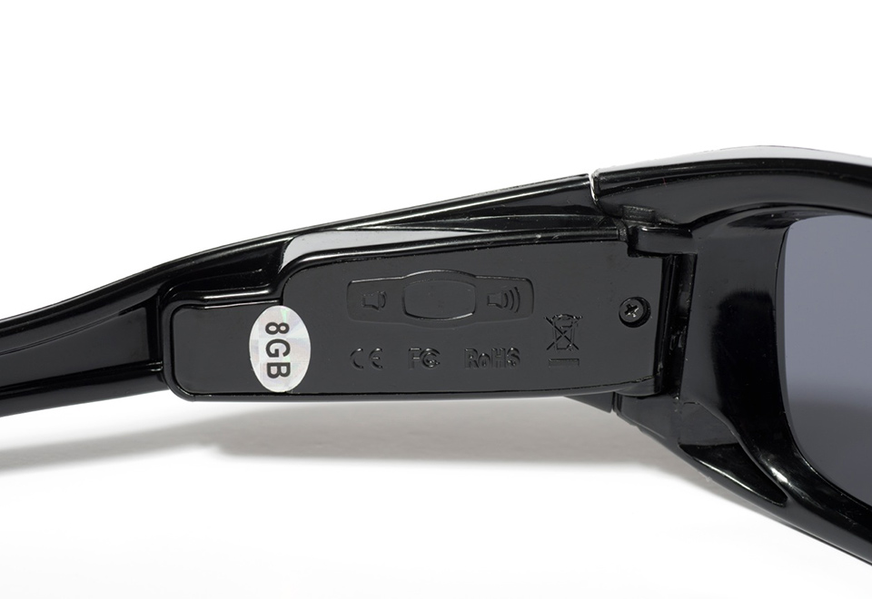 One Touch Video Recording Sunglasses Sharper Image