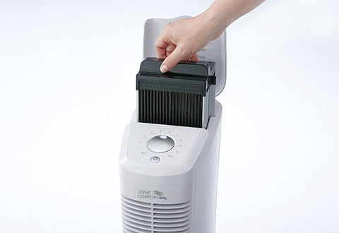 Factory Reconditioned Ionic Comfort Quadra Air Purifier @ Sharper Image