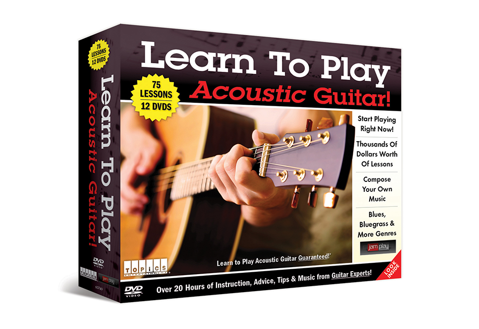 Learn to Play The Acoustic Guitar Sharper Image