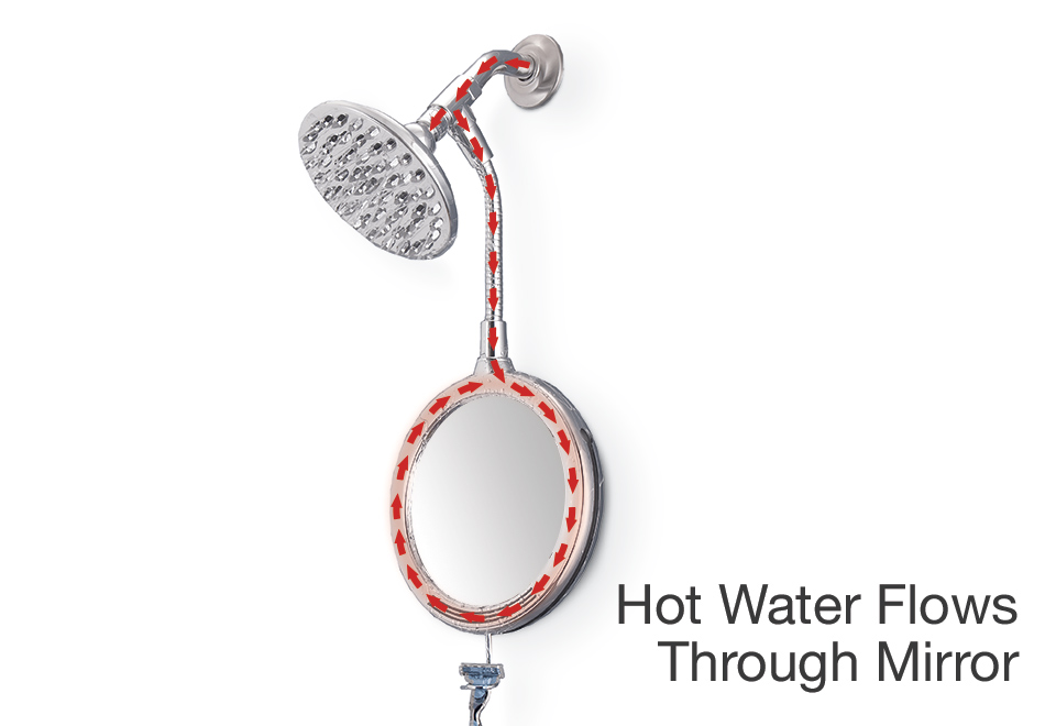 Heated FogFree Shower Mirror Sharper Image