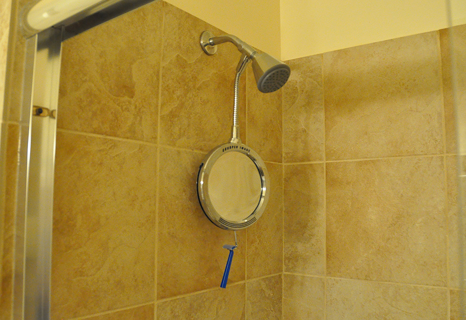 Heated FogFree Shower Mirror Sharper Image