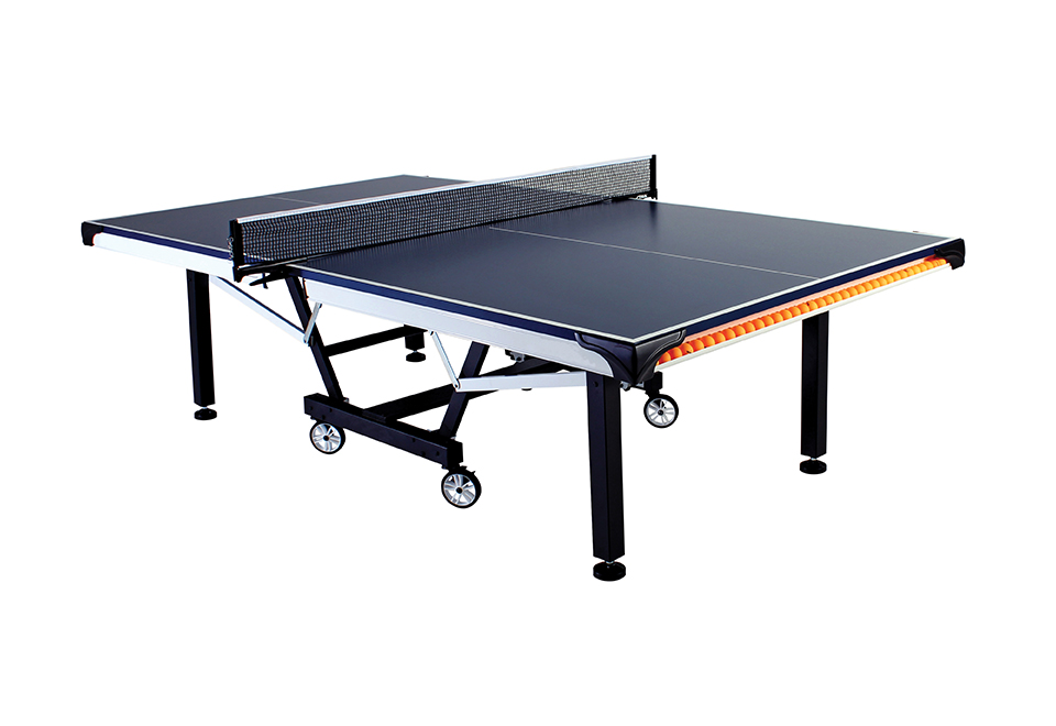 Folding Table Tennis with Ball Storage Sharper Image