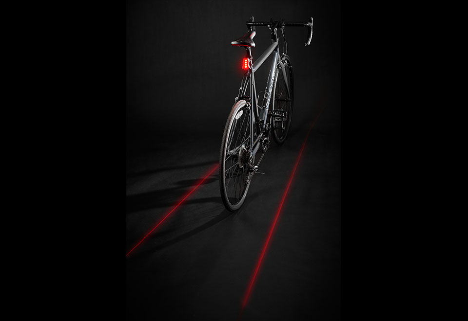 Laser Bicycle Lane Sharper Image