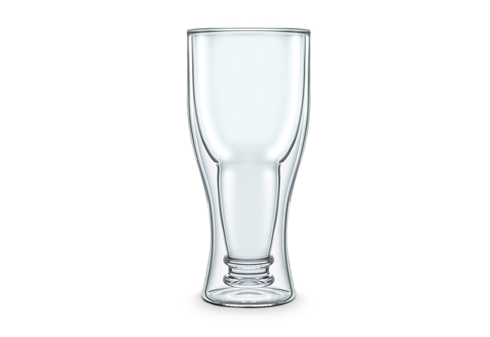 Double Wall Beer Glasses, Set of 2 Sharper Image
