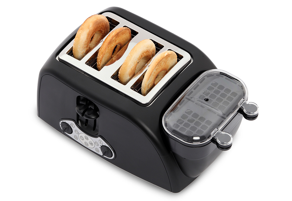 4 Slice Egg & Muffin Toaster Sharper Image