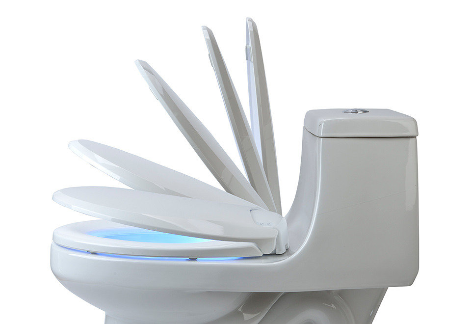 Heated Toilet Seat w/ Nightlight Sharper Image