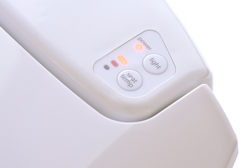 Heated Toilet Seat w/ Nightlight Sharper Image