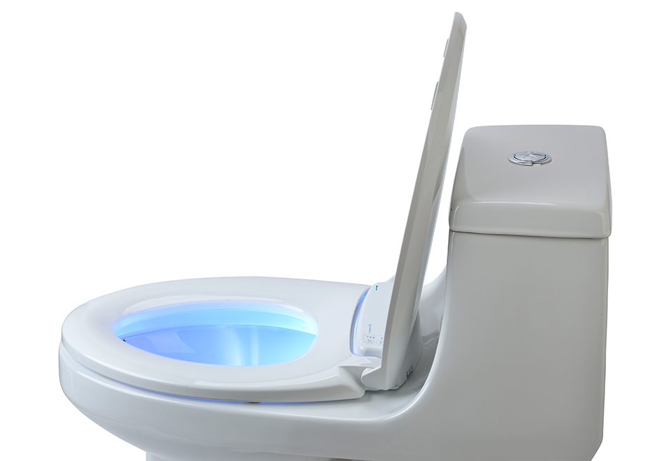 Heated Toilet Seat w/ Nightlight Sharper Image