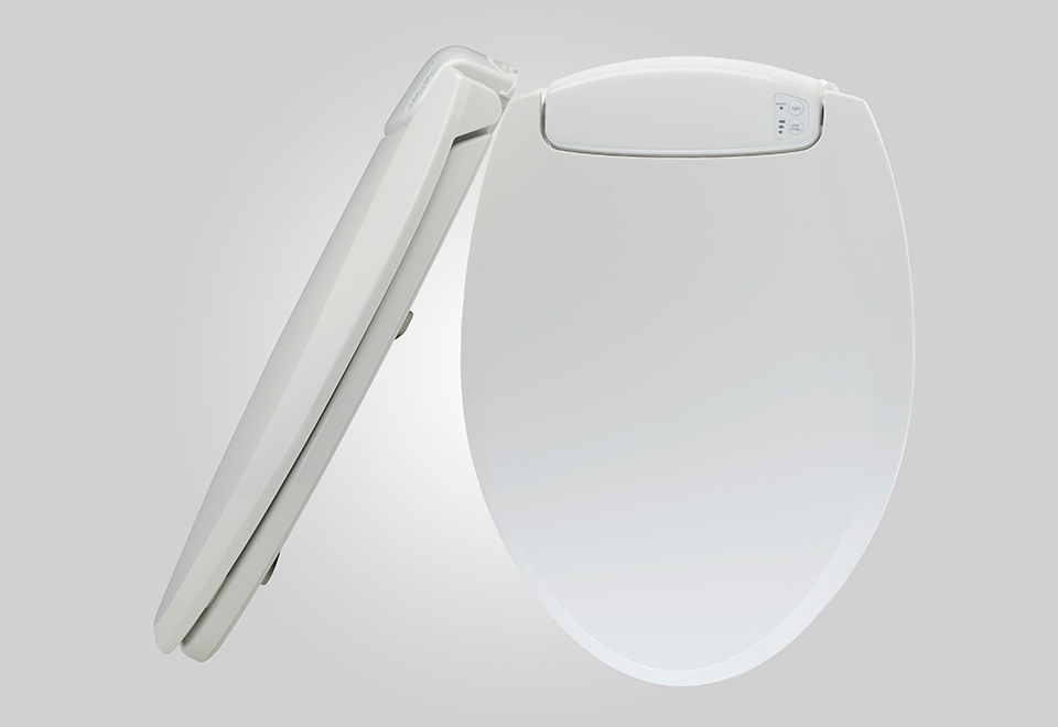 Heated Toilet Seat w/ Nightlight Sharper Image