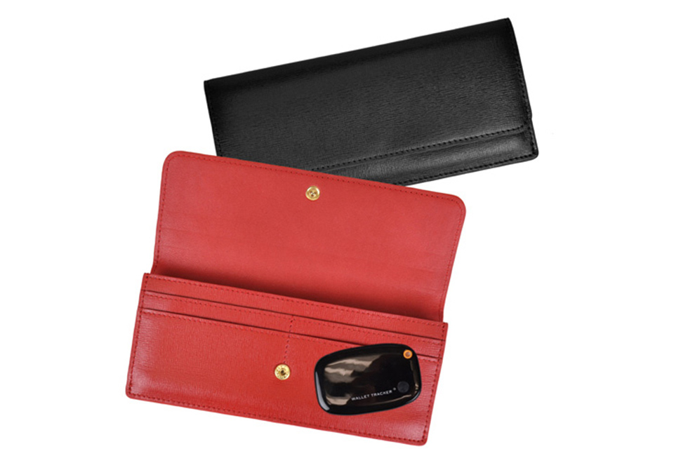 Women's RFID Wallet With GPS Tracker Sharper Image