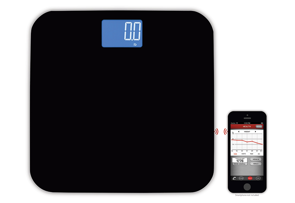 Smart Connect Bluetooth Body Scale Sharper Image
