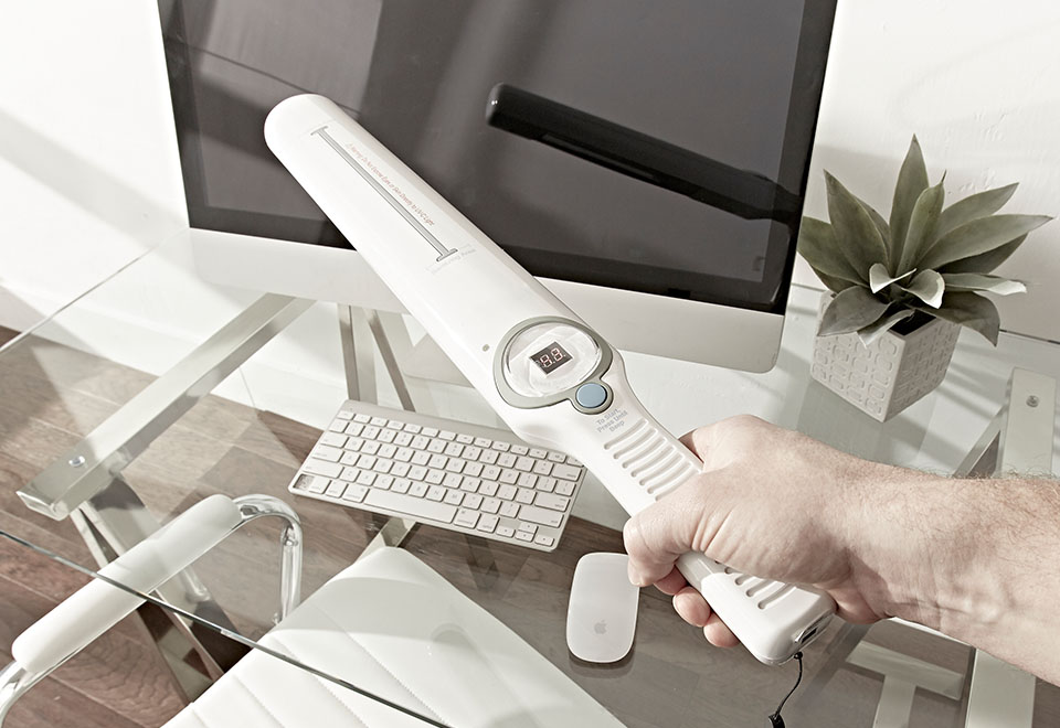 UV Rechargeable Sanitizing Wand Sharper Image