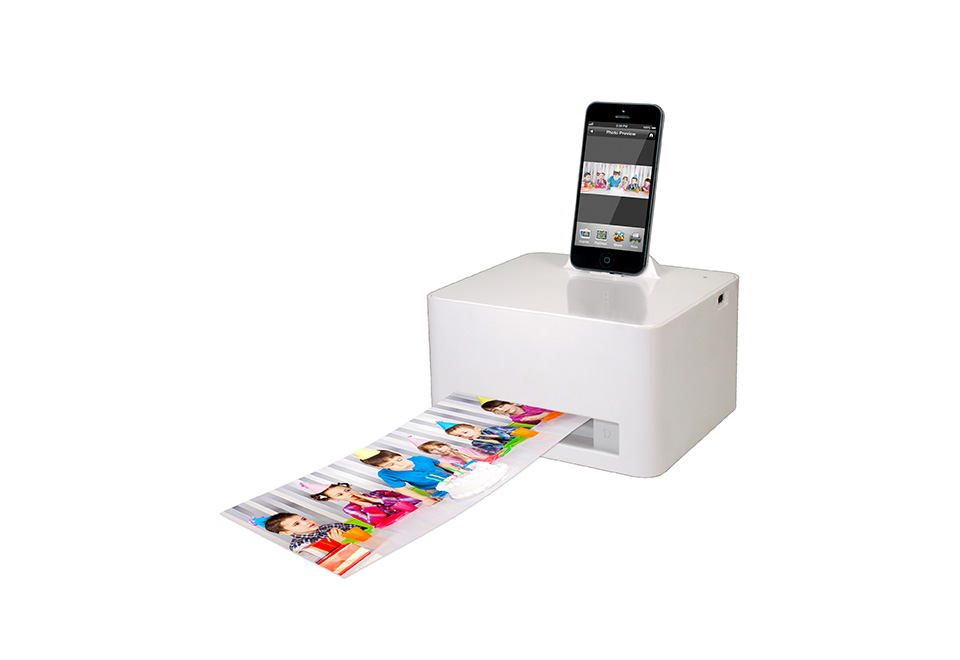 Smartphone Photo Cube Printer Sharper Image