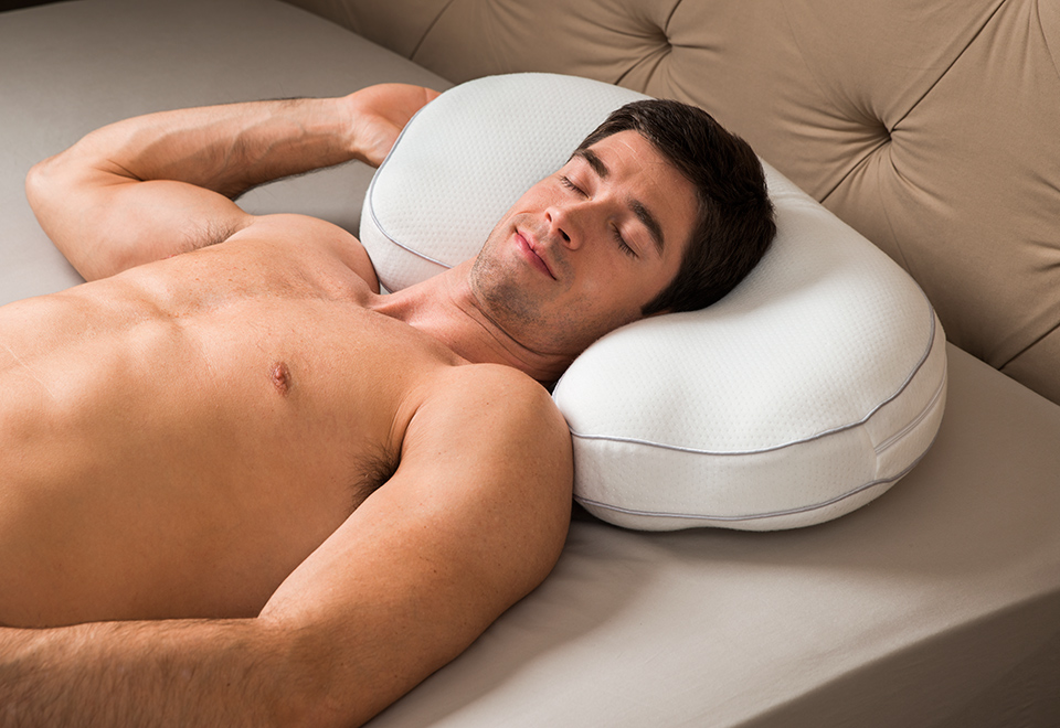 Professional Memory Foam AntiSnore Pillow Sharper Image