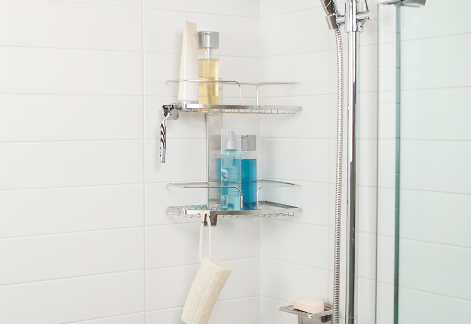 Wall Mount Shower Caddy Sharper Image