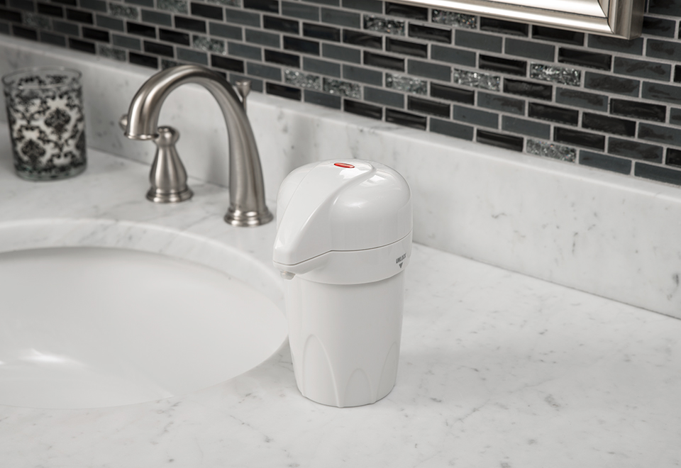 Heated Lotion Dispenser Sharper Image