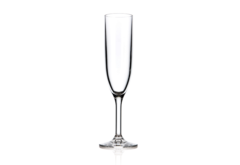 Unbreakable 6oz. Champagne Flutes (Set of 4) Sharper Image