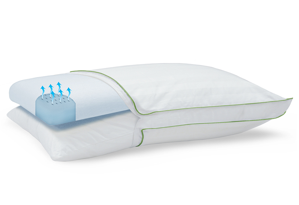 Dual Comfort Pillow Sharper Image