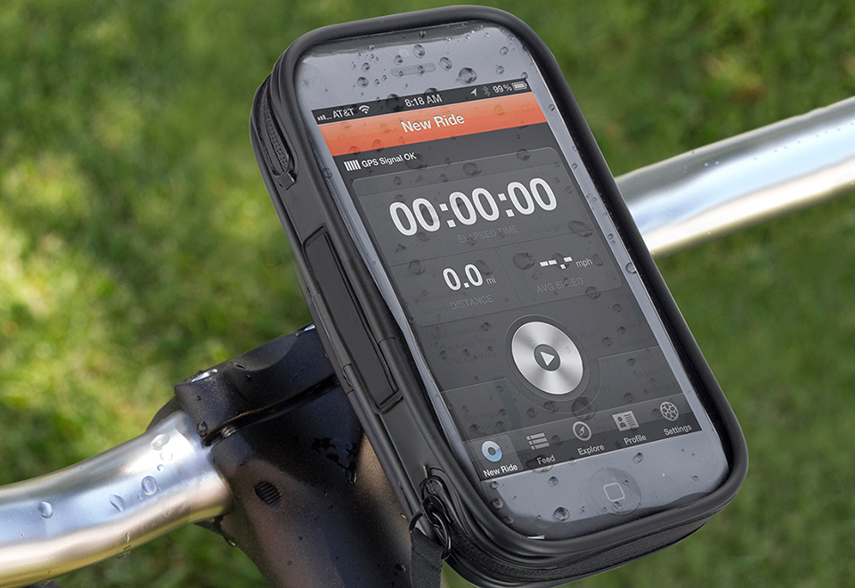 Waterproof Bicycle Case For Smartphone Sharper Image