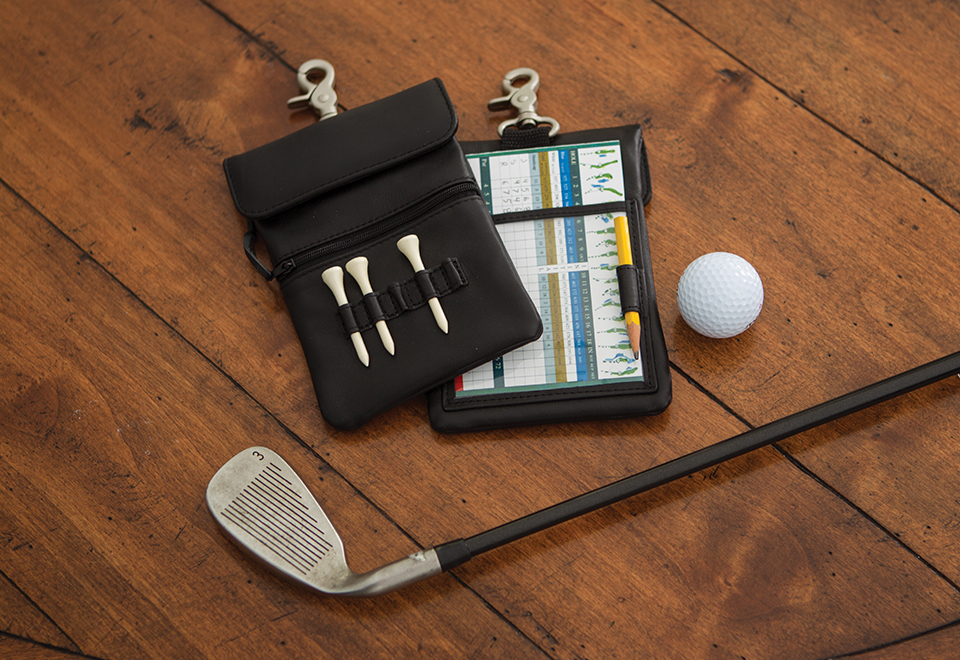 ClipOn Golf Accessory Case Sharper Image